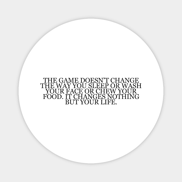 Don DeLillo "Underworld" Book Quote Magnet by RomansIceniens